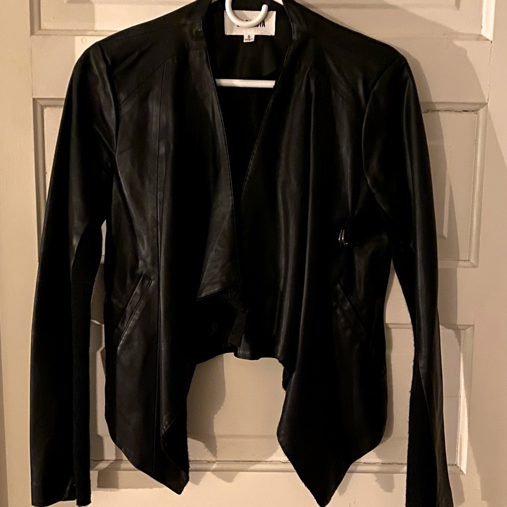 Bb Dakota Black Leather Jacket